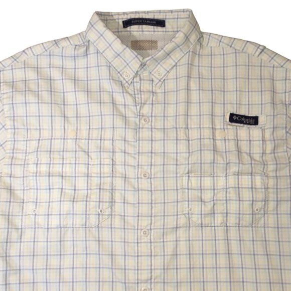 Columbia PFG Plaid Super Tamiami Short Sleeve - Picture 2 of 16